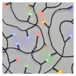 Christmas Lights EMOS 120 LED řetěz, 12 m, venkovní i vnitřní, multicolor, časovač