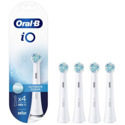 Wymienne szczoteczki Oral-B iO Ultimate Clean White 4 ks