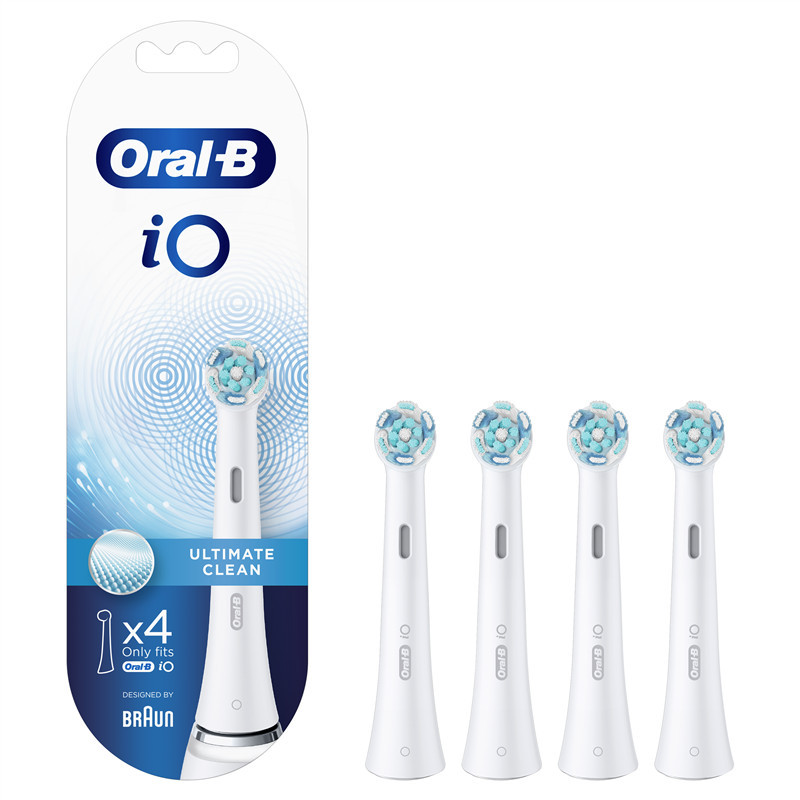 Wymienne szczoteczki Oral-B iO Ultimate Clean White 4 ks