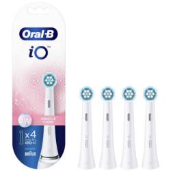 Wymienne szczoteczki Oral-B iO Gentle Care White 4 ks