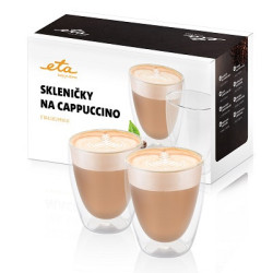 Szklanki do cappuccino ETA 4181 93010, 240 ml, 2szt