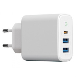 Ładowarka sieciowa WG 2x USB/1x USB-C PD 20W