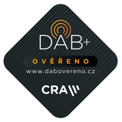 Odtwarzacz CD z DAB+ GoGEN CDM 390 BTDABR, czarny/czerwony