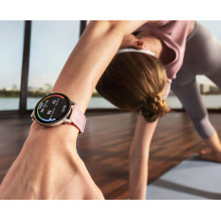 Inteligentny zegarek Huawei Watch GT 3 46 mm (Active) - Black + Black Fluoroelastomer Strap