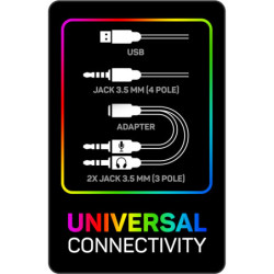  Zestaw słuchawkowy Connect IT RGB CHP-4511