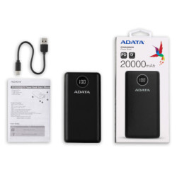 Powerbank ADATA P20000QCD 20000mAh, QC + PD 18W