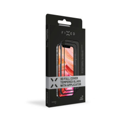 Szkło ochronne FIXED 3D Full-Cover s aplikátorem na Apple iPhone 13/13 Pro