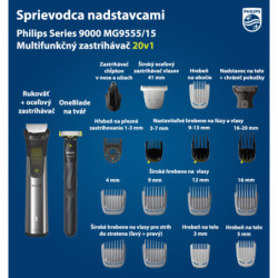 Zastřihovač multifunkční Philips MG9555/15 Series 9000