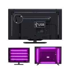 Taśma, pasek LED Solight WIFI smart RGB pásek pro TV, 4x50cm, USB