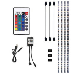 Taśma, pasek LED Solight WIFI smart RGB pásek pro TV, 4x50cm, USB