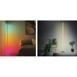 Lampa podłogowa Solight LED smart Rainbow, Wi-Fi, RGB, CCT, 140 cm