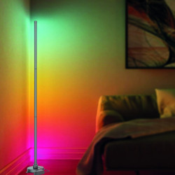 Lampa podłogowa Solight LED smart Rainbow, Wi-Fi, RGB, CCT, 140 cm