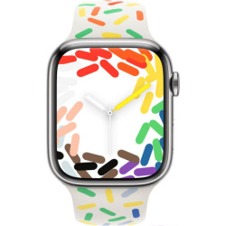 Pasek wymienny Apple 45mm Pride Edition sportovní - S/M