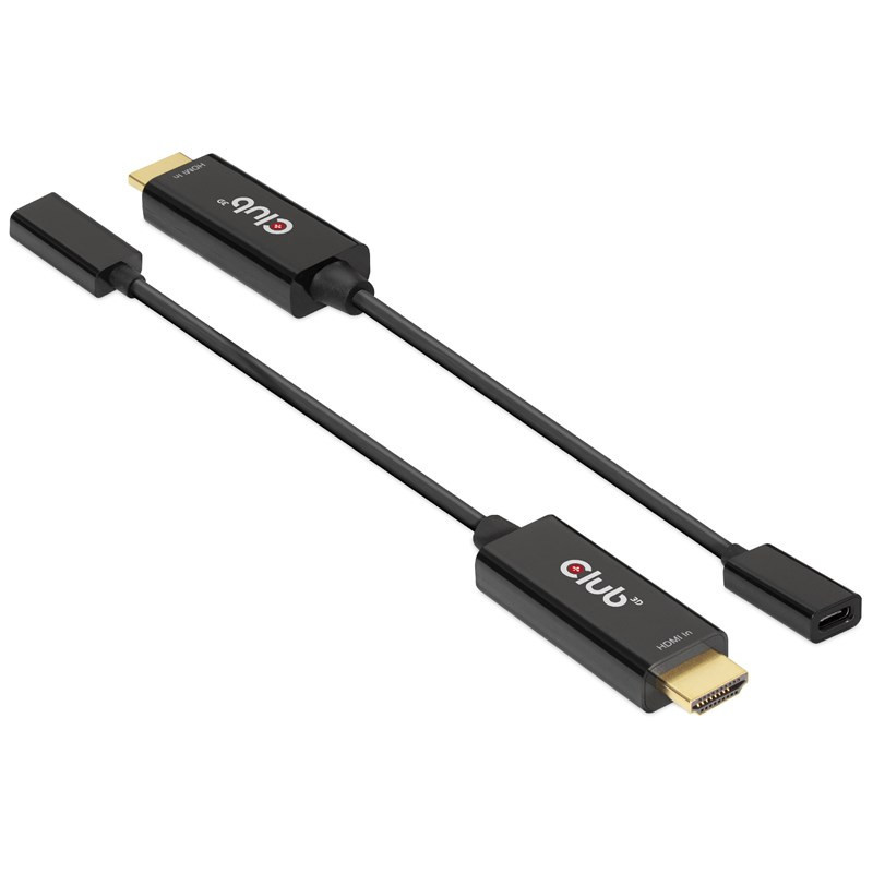 Redukcja Club3D HDMI/USB-C, aktivní