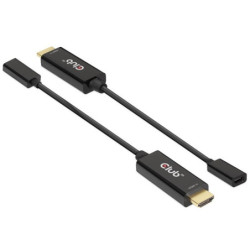 Redukcja Club3D HDMI/USB-C, aktivní