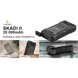 Powerbank Viking SKADI II, 20000 mAh, bezdrátové nabíjení