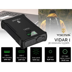 Powerbank Viking VIDAR I, 36000 mAh