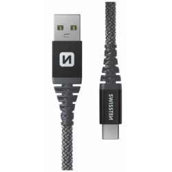 Kabel Swissten Kevlar USB/USB-C, 1,5 m