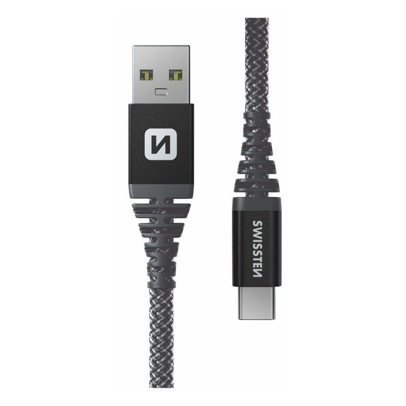 Kabel Swissten Kevlar USB/USB-C, 1,5 m