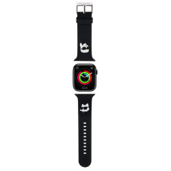 Pasek wymienny Karl Lagerfeld Karl and Choupette na Apple Watch 42/44/45mm