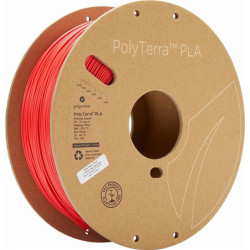 Wkład do piór (filament) Polymaker PolyTerra PLA, 1,75 mm, 1 kg - Lava Red