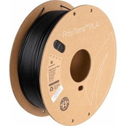 Wkład do piór (filament) Polymaker PolyTerra PLA, 1,75 mm, 1 kg - Charcoal Black