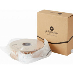 Wkład do piór (filament) Polymaker PolyTerra PLA, 1,75 mm, 1 kg - Wood Brown