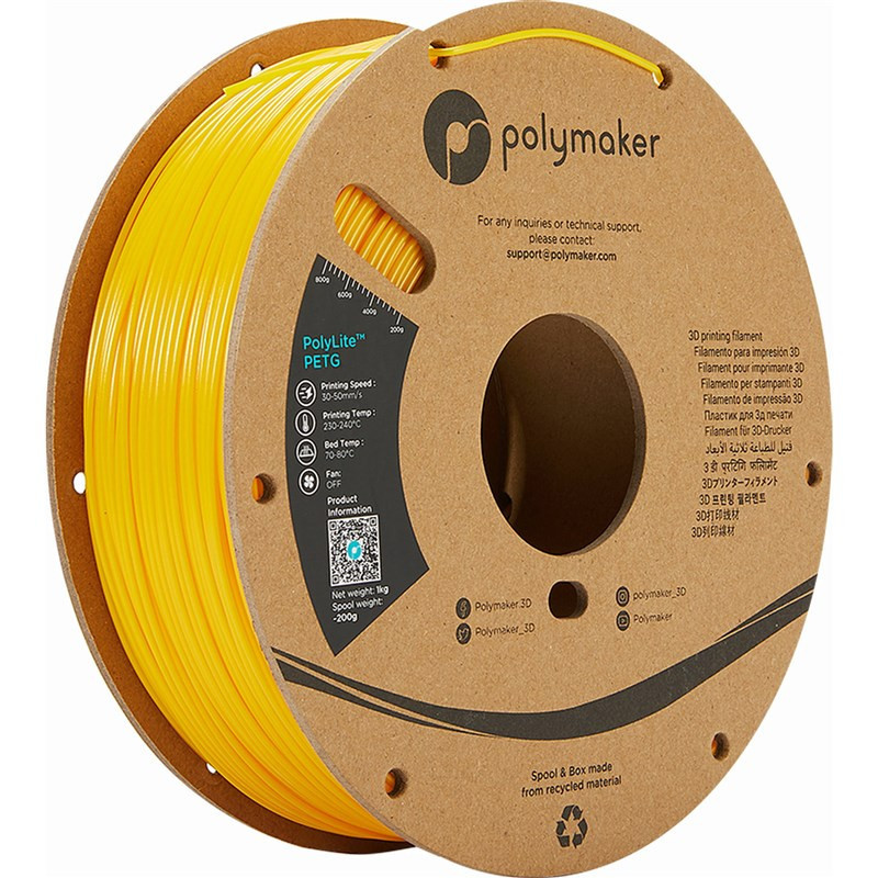 Wkład do piór (filament) Polymaker PolyLite PETG, 1,75 mm, 1 kg