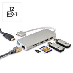 Hub USB Hama Connect2Mac, multiport, pro Apple MacBook Air a Pro