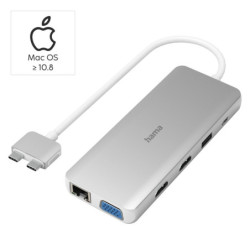 Hub USB Hama Connect2Mac, multiport, pro Apple MacBook Air a Pro