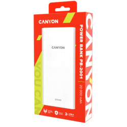 Powerbank Canyon PB-2001W, 20000mAh