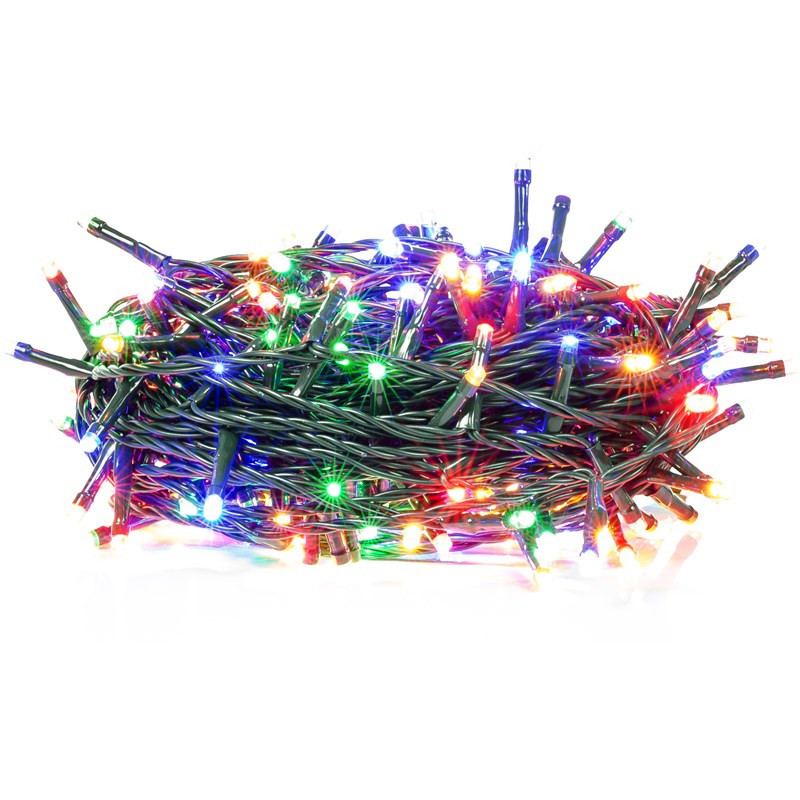 Christmas Lights RETLUX RXL 263, řetěz, 8 funkcí, 100 LED, 10 m, multicolor