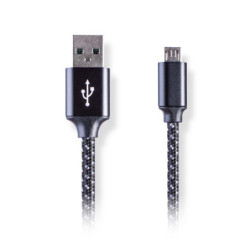 Kabel AQ USB/Micro USB, 2,4 A, 1,8m