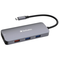 Hub USB Verbatim USB-C Pro Multiport 9 Port