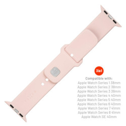 Pasek wymienny FIXED Silicone Sporty Strap na Apple Watch 38/40/41mm