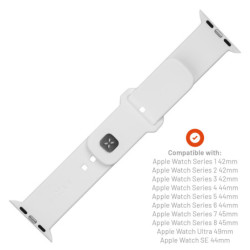 Pasek wymienny FIXED Silicone Sporty Strap na Apple Watch 42/44/45mm