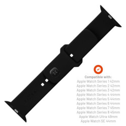 Pasek wymienny FIXED Silicone Sporty Strap na Apple Watch 42/44/45mm