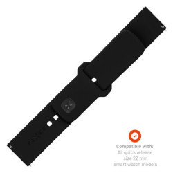 Pasek wymienny FIXED Silicone Sporty Strap s Quick Release 22mm