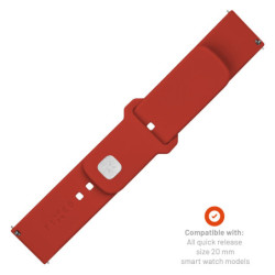 Pasek wymienny FIXED Silicone Sporty Strap s Quick Release 20mm