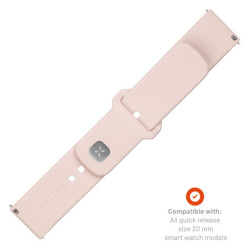 Pasek wymienny FIXED Silicone Sporty Strap s Quick Release 20mm