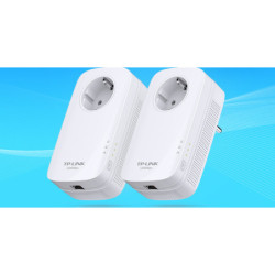 Transmiter sieciowy LAN po 230V TP-Link TL-PA8010P Starter Kit