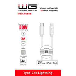 Kabel WG USB-C/Lightning, MFi, 2 m