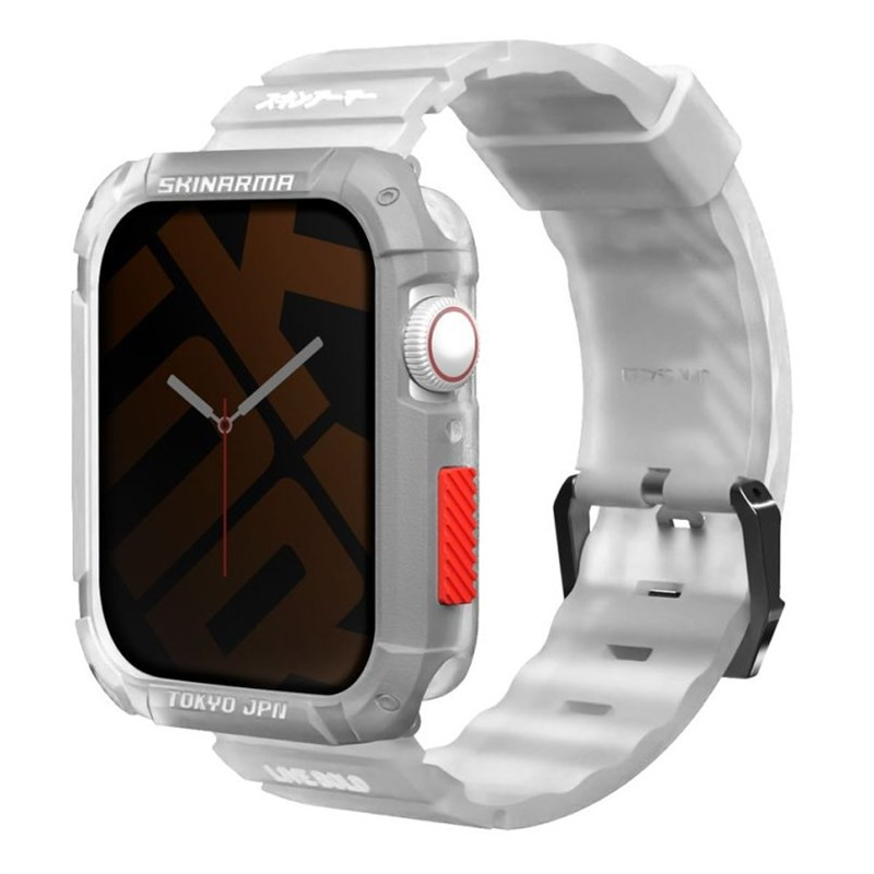 Pasek wymienny Skinarma Shokku + Kurono pouzdro na Apple Watch 45/44 mm