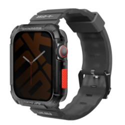 Pasek wymienny Skinarma Shokku + Kurono pouzdro na Apple Watch 45/44 mm