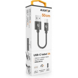 Kabel Aligator Premium USB/USB-C, 0,5m