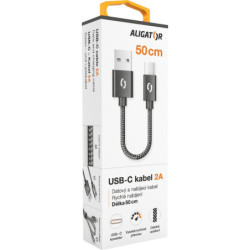 Kabel Aligator Premium USB/USB-C, 0,5m