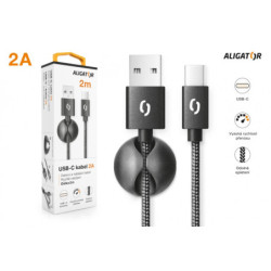 Kabel Aligator Premium USB/USB-C, 2m