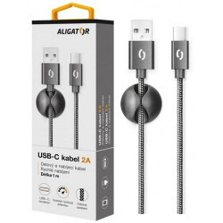 Kabel Aligator Premium USB/USB-C, 1m