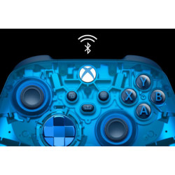 Bezdrátový ovladač Microsoft Xbox Series - Translucent Blue Special Edition