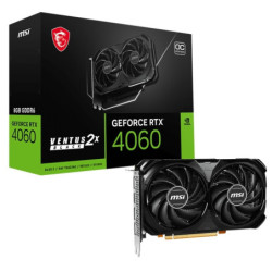 Karta graficzna MSI GeForce RTX 4060 VENTUS 2X BLACK OC 8G